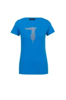 t-shirt Trussardi 	modra	