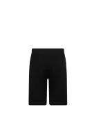 kratke hlače | regular fit | pique Tommy Hilfiger 	črna	