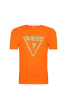 Majica | Regular Fit GUESS ACTIVE 	oranžna	