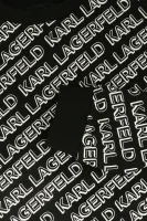 Bluza | Regular Fit Karl Lagerfeld Kids 	črna	