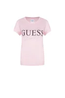 t-shirt Guess 	prašno roza	