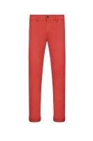 hlače schino-slim d | slim fit BOSS ORANGE 	rdeča	
