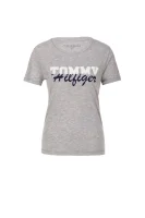 t-shirt classic varsity Tommy Hilfiger 	siva	