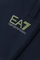 hlače trenirkaowe EA7 	temno modra	