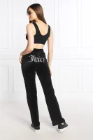 Hlače trenirka TINA | Regular Fit Juicy Couture 	črna	