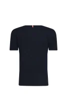 Majica TH COLLEGE 85 TEE S/S | Regular Fit Tommy Hilfiger 	temno modra	