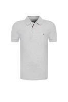 polo | slim fit | pique Tommy Hilfiger 	siva	