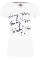 t-shirt clean | slim fit Tommy Jeans 	bela	