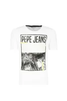 Majica CRISPIN | Regular Fit Pepe Jeans London 	bela	