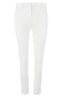 hlače | slim fit Emporio Armani 	bela	