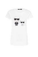 t-shirt | regular fit Karl Lagerfeld 	bela	