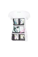 t-shirt rn s/s pop pictures GUESS 	bela	