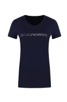 t-shirt | slim fit Emporio Armani 	temno modra	