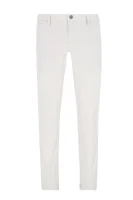 hlače chino stanino16-w | slim fit BOSS BLACK 	bela	