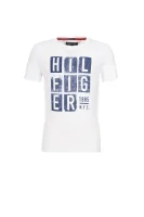 t-shirt ame hilfiger print Tommy Hilfiger 	bela	
