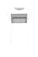 t-shirt institutional | slim fit CALVIN KLEIN JEANS 	bela	