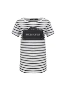 t-shirt rue lagerfeld Karl Lagerfeld 	bela	