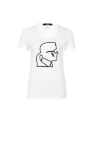 t-shirt karl lightning bolt Karl Lagerfeld 	bela	