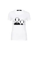 t-shirt karl&choupette music Karl Lagerfeld 	bela	